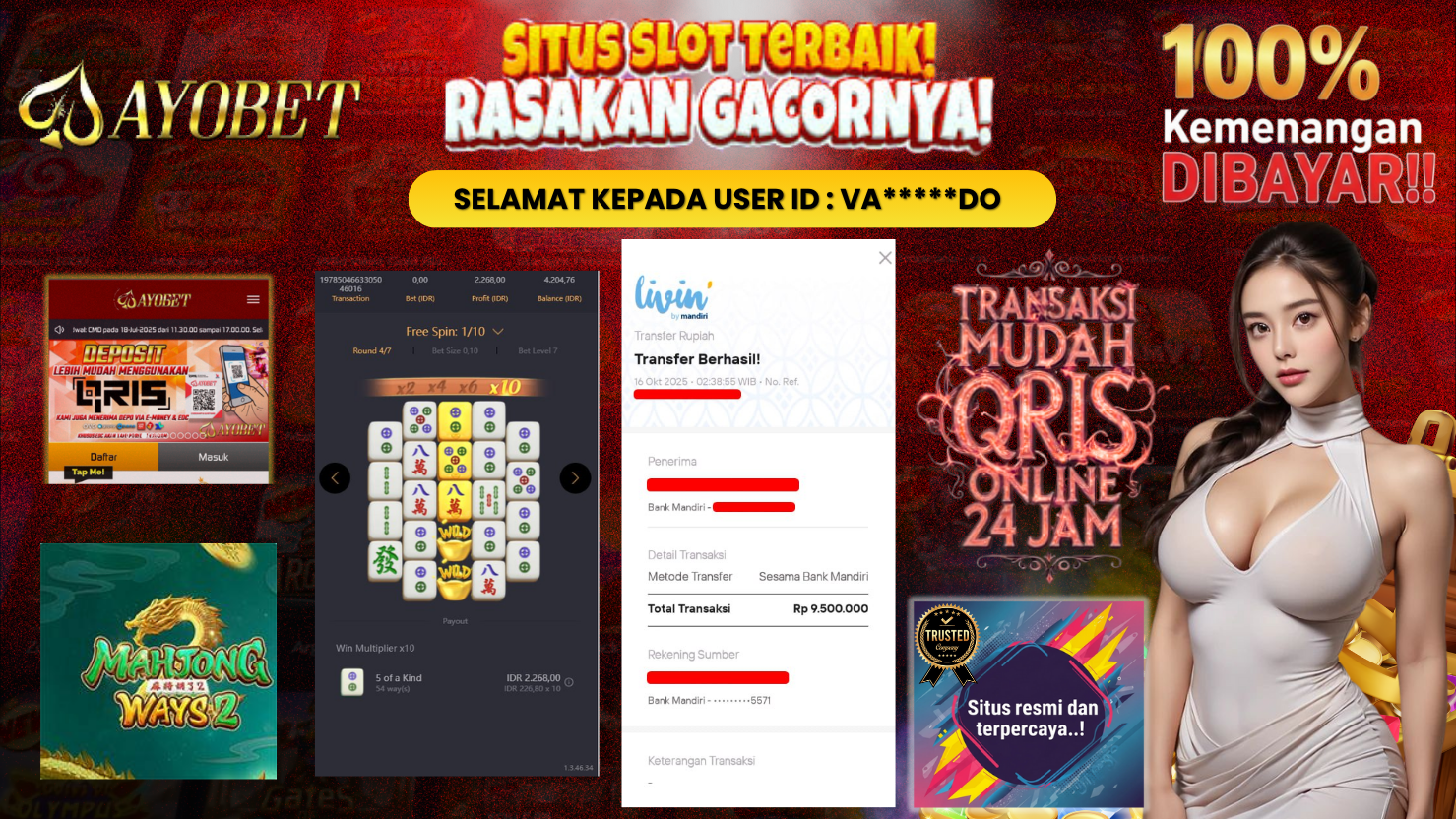 AYOBET JACKPOT SLOT MAHJONG WAYS 2